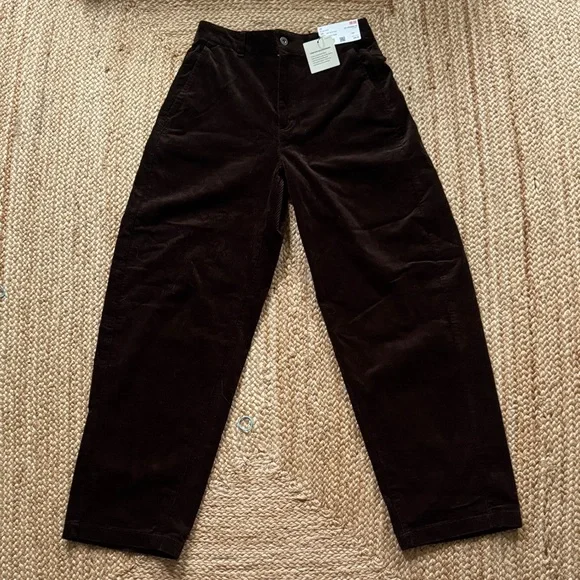 Uniqlo Corduroy Barrel Pants - XS- sold out! - Picture 2 of 3